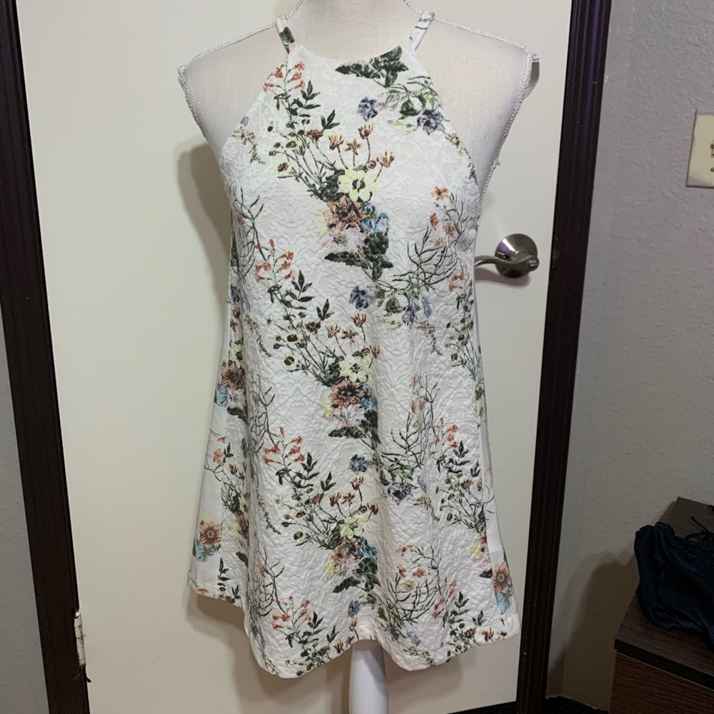Zara floral dress